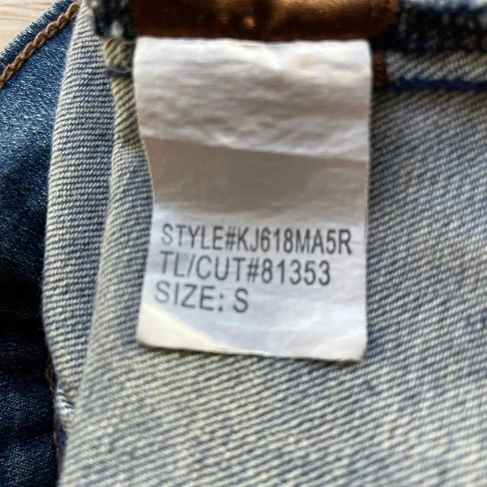 KUT From the Kloth‎ Denim Jacket Size Small Jean Jacket Cotton Blend